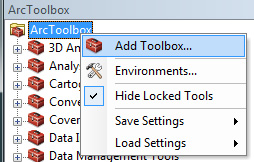 Add Toolbox dialog box